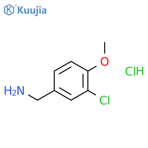 3-Chloro-4-methoxybenzylamine Hydrochloride structure