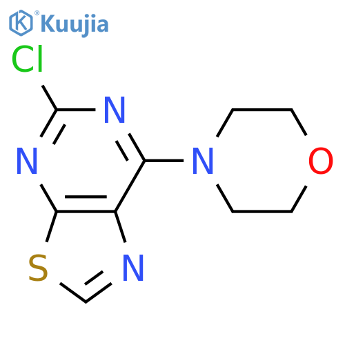 4-(5-Chlorothiazolo5,4-d-pyrimidin-7-yl)morpholine structure