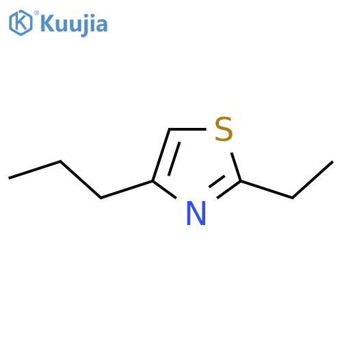 2,4-Dialkylthiazoles; 2-Ethyl-4-propylthiazole structure