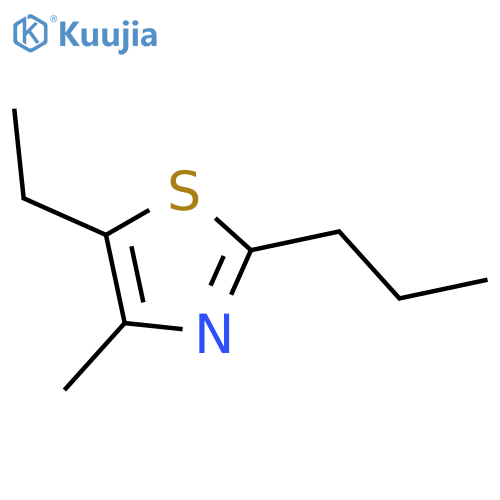5-Ethyl-4-methyl-2-propylthiazole structure