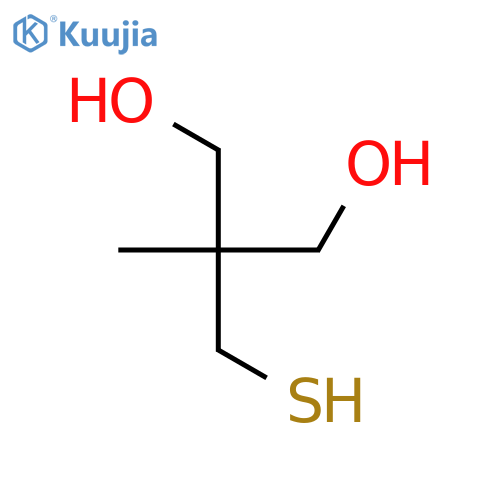 1,3-Propanediol, 2-(mercaptomethyl)-2-methyl- structure