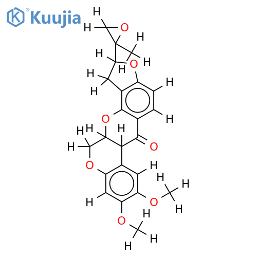 (6'S)-6',7'-epoxyrotenone structure