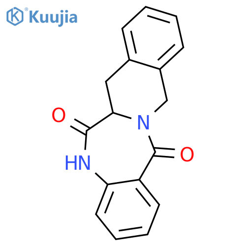 7,12-Dihydroisoquino3,2-c1,4benzodiazepine-6,14(5H,6aH)-dione structure