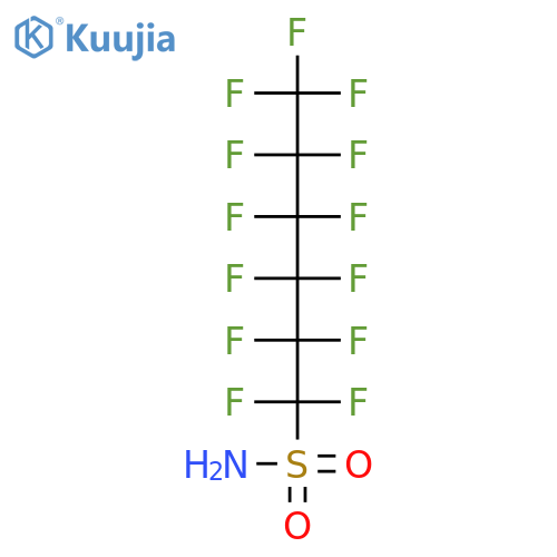 Perfluorohexanesulfonamide (~75%) structure