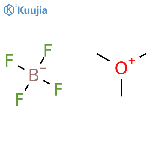 Trimethyloxonium tetrafluoroborate structure