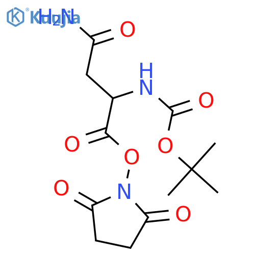 Boc-Asn-Osu structure