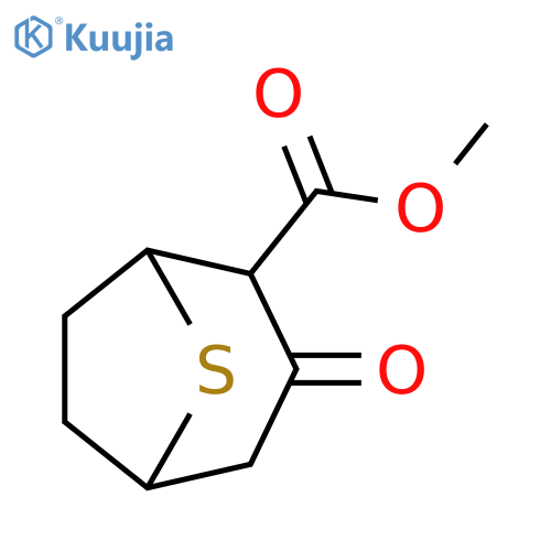 8-Thiabicyclo[3.2.1]octane-2-carboxylic acid, 3-oxo-, methyl ester structure
