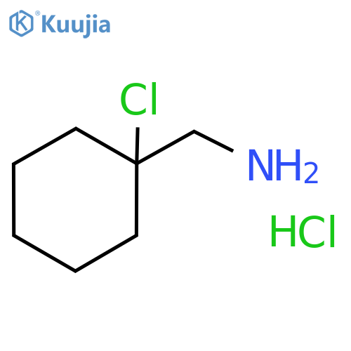 (1-Chlorocyclohexyl)methanamine hydrochloride structure