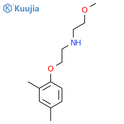 N-[2-(2,4-Dimethylphenoxy)ethyl]-N-(2-methoxyethyl)amine structure