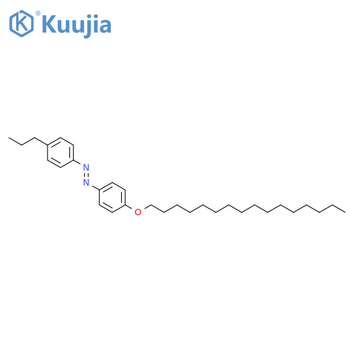 Diazene, [4-(hexadecyloxy)phenyl](4-propylphenyl)-, (1E)- structure