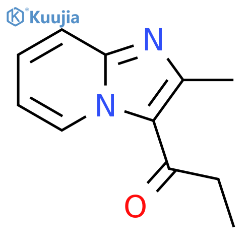 1-(2-methylimidazo[1,2-a]pyridin-3-yl)-1-Propanone structure