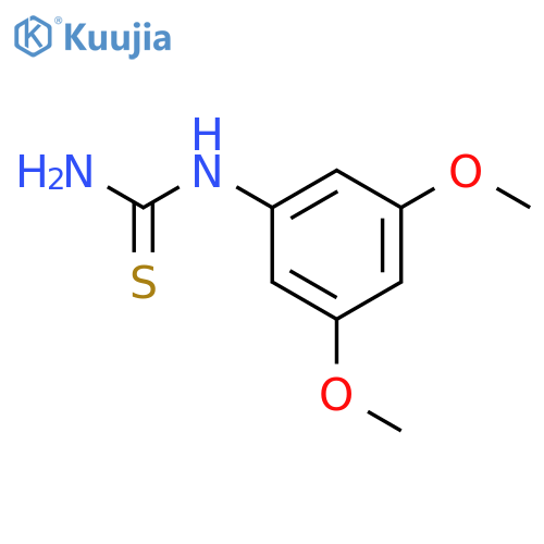 Thiourea, (3,5-dimethoxyphenyl)- structure