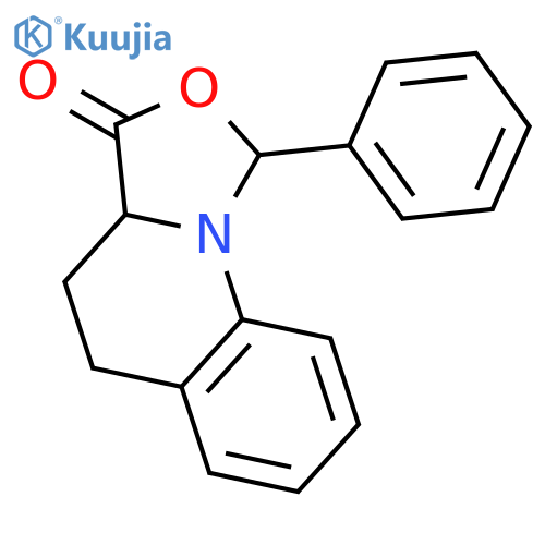 1H-Oxazolo[3,4-a]quinolin-3(3aH)-one, 4,5-dihydro-1-phenyl- structure