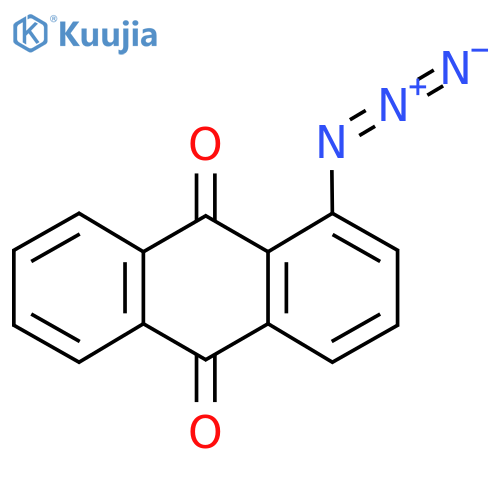 9,10-Anthracenedione, 1-azido- structure