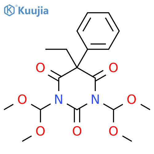 1,3-Bis(dimethoxymethyl)phenobarbital structure