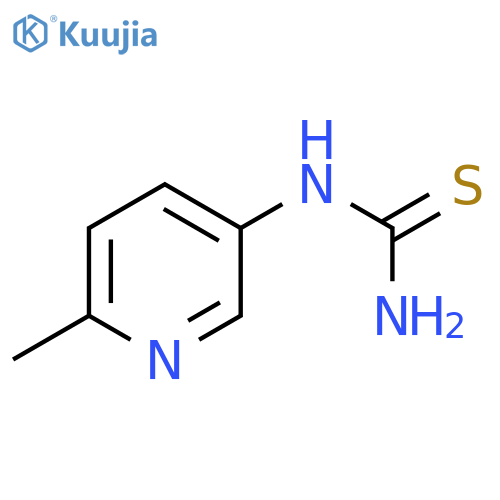 (6-methylpyridin-3-yl)thiourea structure
