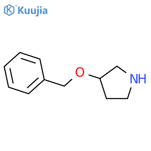3-(benzyloxy)pyrrolidine structure