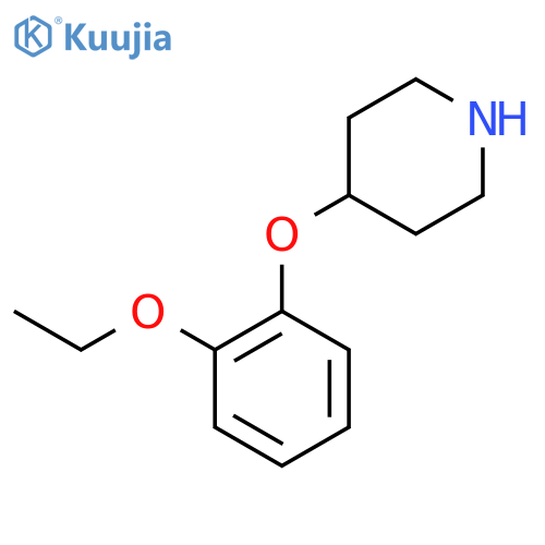 4-(2-Ethoxyphenoxy)piperidine structure