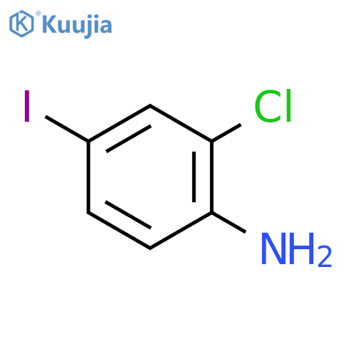 2-Chloro-4-iodoaniline structure