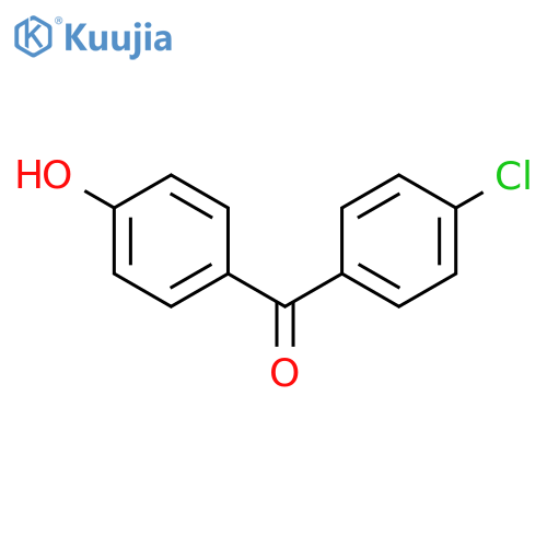 4-Chloro-4’-hydroxybenzophenone structure