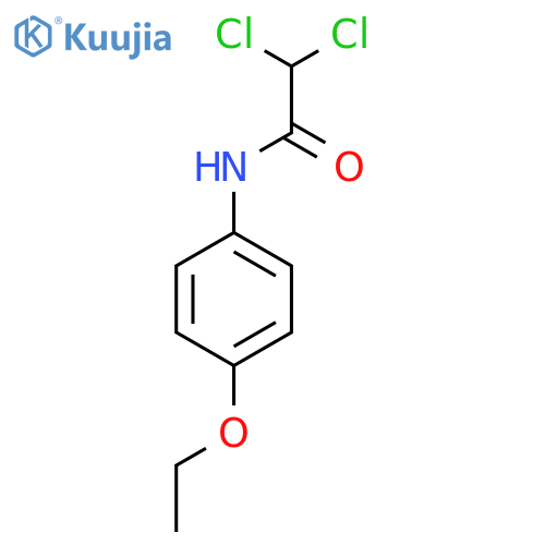 2,2-dichloro-N-(4-ethoxyphenyl)acetamide structure
