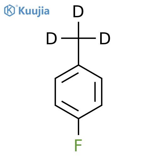 4-Fluorotoluene-α,α,α-d3 structure