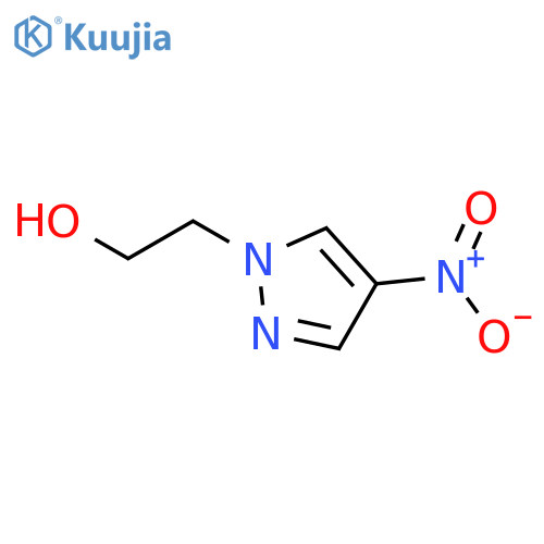 2-(4-nitropyrazol-1-yl)ethanol structure