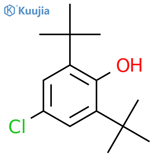 Phenoxy, 4-chloro-2,6-bis(1,1-dimethylethyl)- structure