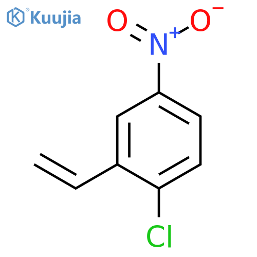 1-chloro-2-ethenyl-4-nitrobenzene structure