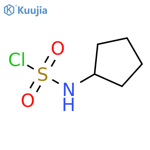 N-cyclopentylsulfamoyl chloride structure