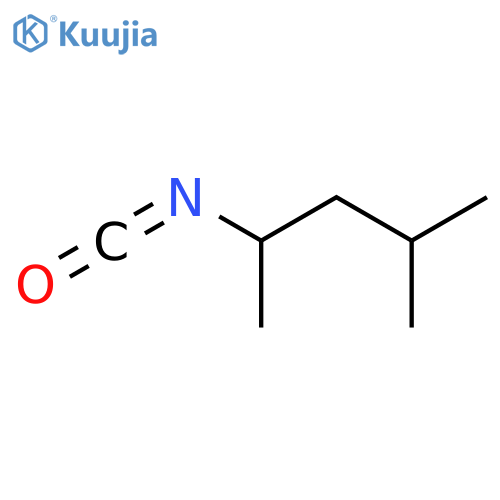 2-Isocyanato-4-methylpentane structure