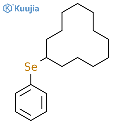 Cyclododecane, (phenylseleno)- structure