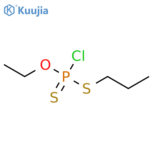 ethyl chloro(propylsulfanyl)sulfanylidenephosphinite structure