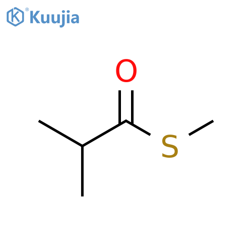 S-Methyl 2-methylpropanethioate structure