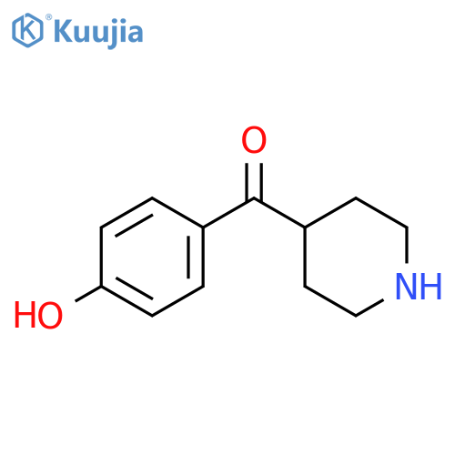 4-(piperidine-4-carbonyl)phenol structure