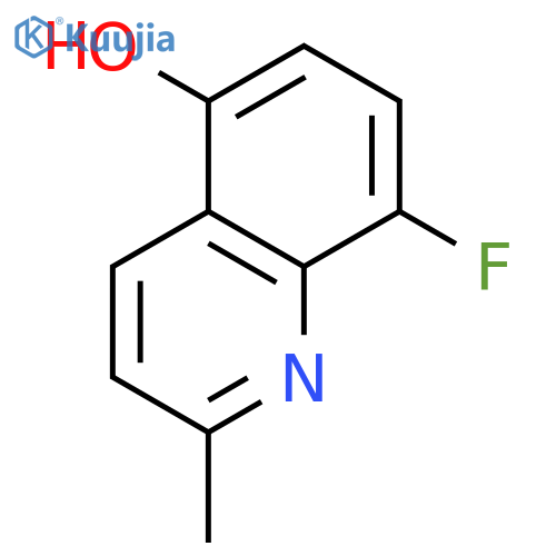 8-fluoro-2-methyl-5-Quinolinol structure