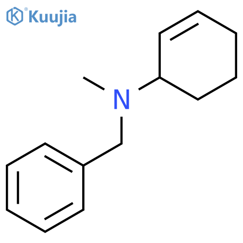 Benzenemethanamine, N-2-cyclohexen-1-yl-N-methyl- structure