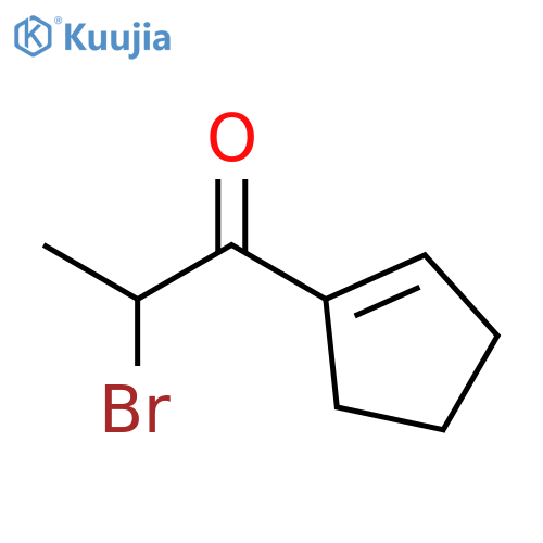 2-bromo-1-(furan-2-yl)propan-1-one structure