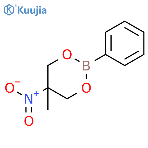 1,3,2-Dioxaborinane, 5-methyl-5-nitro-2-phenyl- structure