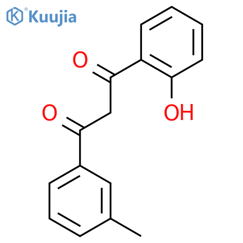 1-(2-Hydroxyphenyl)-3-(3-methylphenyl)propane-1,3-dione structure