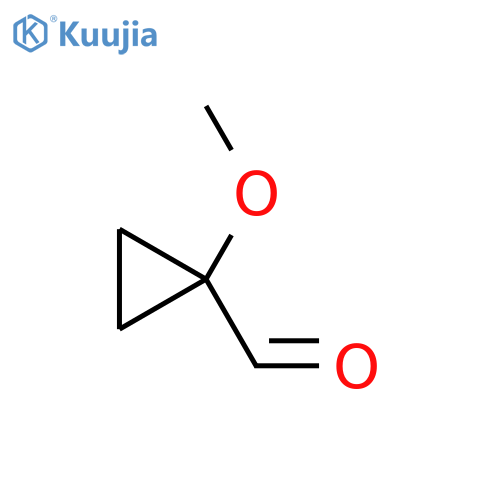 1-Methoxycyclopropane-1-carbaldehyde structure