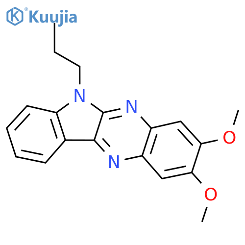2,3-dimethoxy-6-propyl-6H-indolo2,3-bquinoxaline structure