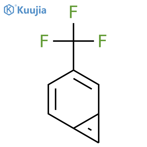 Bicyclo[4.1.0]hepta-2,4,6-triene, 3-(trifluoromethyl)- structure