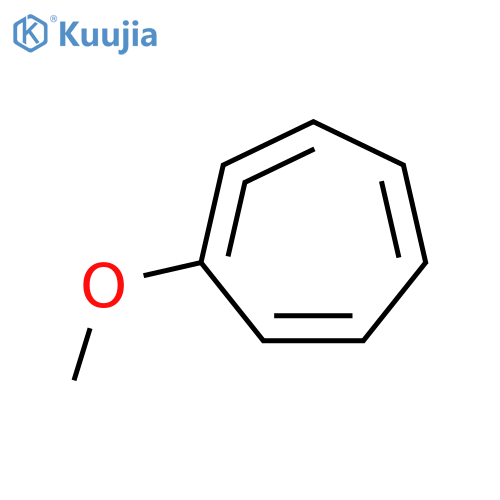1,2,4,6-Cycloheptatetraene, 1-methoxy- structure