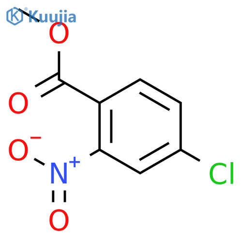 Methyl 4-chloro-2-nitrobenzoate structure