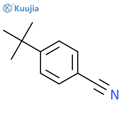 4-Tert-Butylbenzonitrile structure