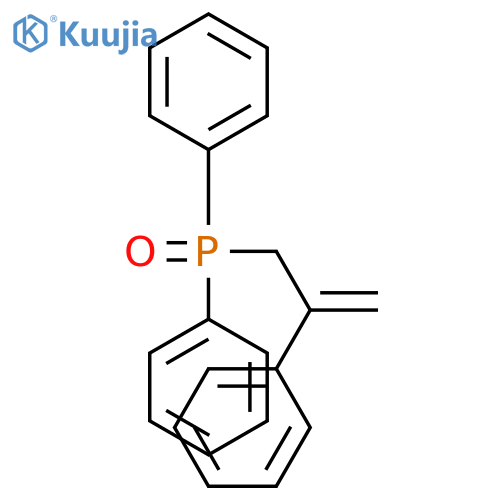 Phosphine oxide, diphenyl(2-phenyl-2-propenyl)- structure