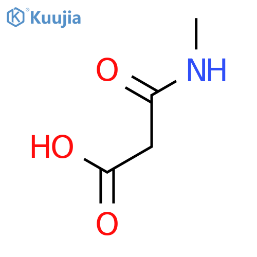 3-(Methylamino)-3-oxopropanoic acid structure