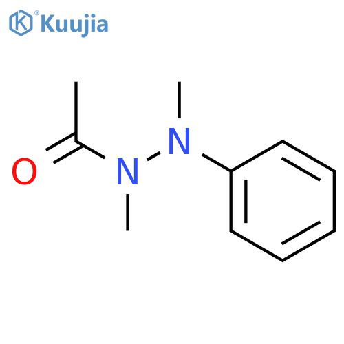 N,N'-dimethyl-N'-phenylacetohydrazide structure