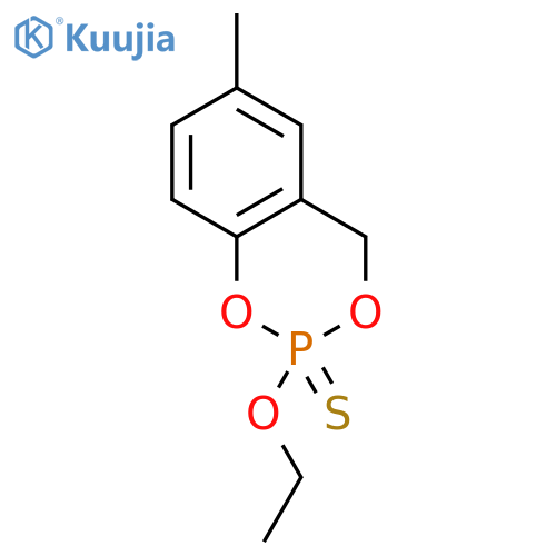 4H-1,3,2-Dioxaphosphorino[5,4-b]pyridine,2-ethoxy-6-methyl-, 2-sulfide structure